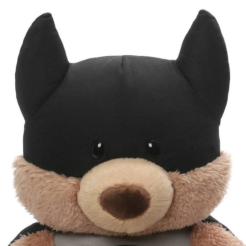 G by GUND DC Comics Batman Stuffed Animal Plush Beige Teddy Bear 15"