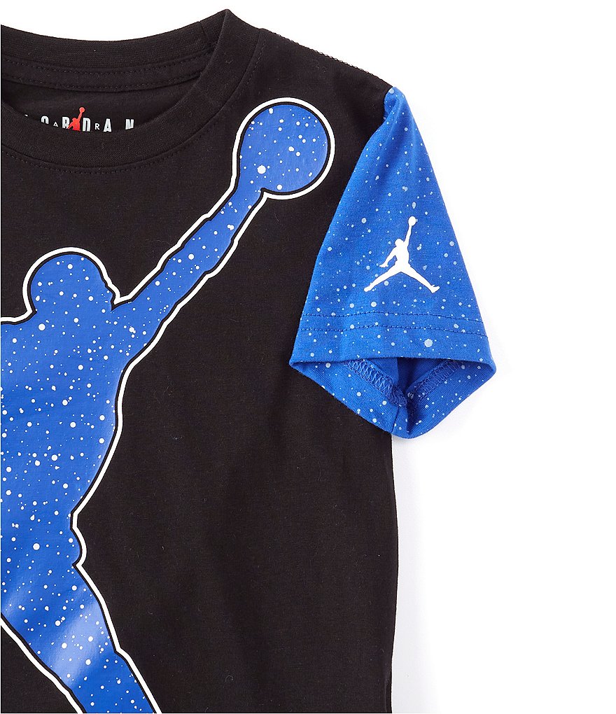 Jordan Little Boys 2T-7 Short-Sleeve Jumbo Jumpman Speckle Tee