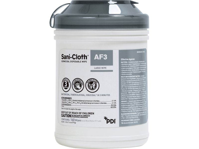 Nice Pak Sani-Cloth Alcohol-Free Surface Wipes