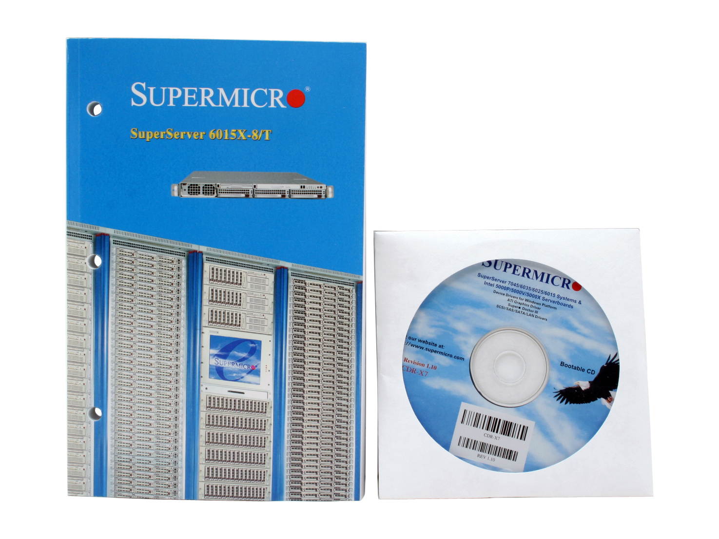 SUPERMICRO SYS-6015X-TB 1U Rackmount Barebone Server