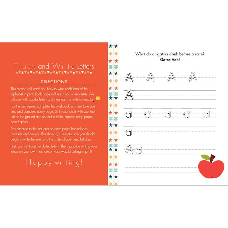 The Print Handwriting Workbook for Kids - by Crystal Radke (Paperback)