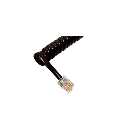 GCHA444012-FFB HANDSET CORD 12  FLAT BLA