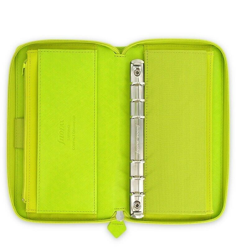 Filofax Saffiano Personal Compact Zip Organizer Pear 2021 - 022537