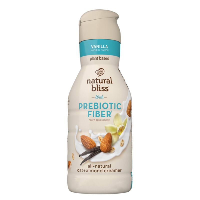 Coffee Mate Natural Bliss Functional Prebiotic Fiber Vanilla Coffee Creamer - 28 fl oz