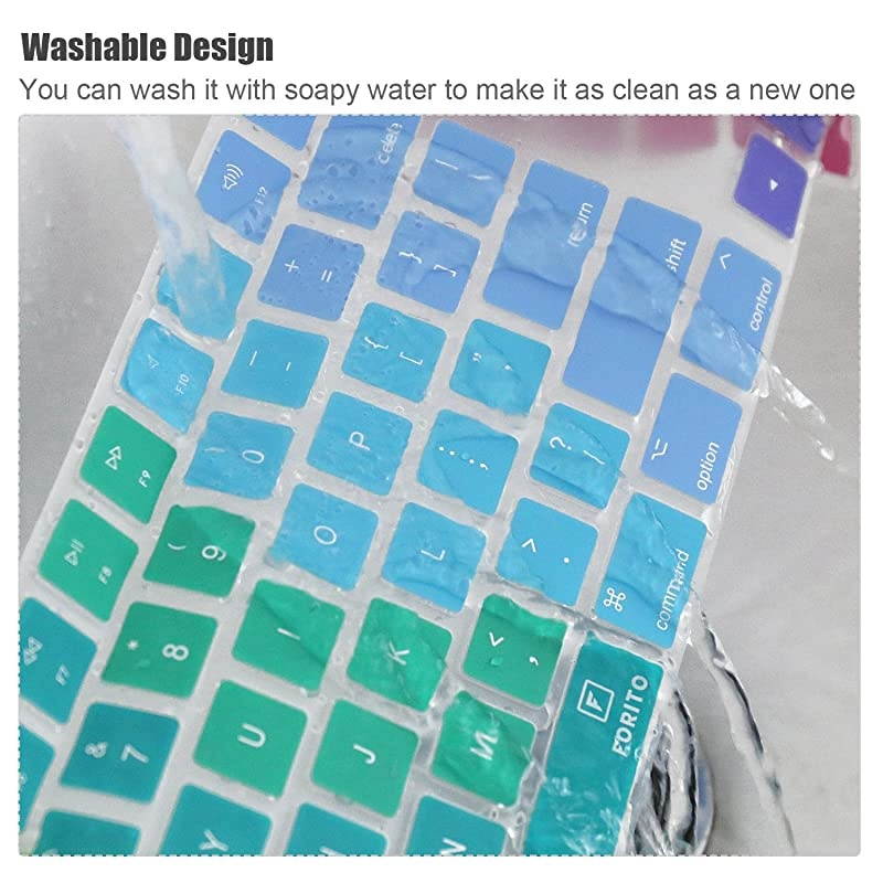 Keyboard Cover Compatible with 2017-2019 Apple Magic Keyboard with Numeric Keypad US Layout Model MQ052LL/A and A1843-Clear