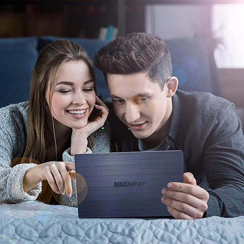 Magnifier for Cell Phone Phone Magnifier 12 Inches Foldable Phone StandSmart Phone Projector for Movies Videos and GamingBlack