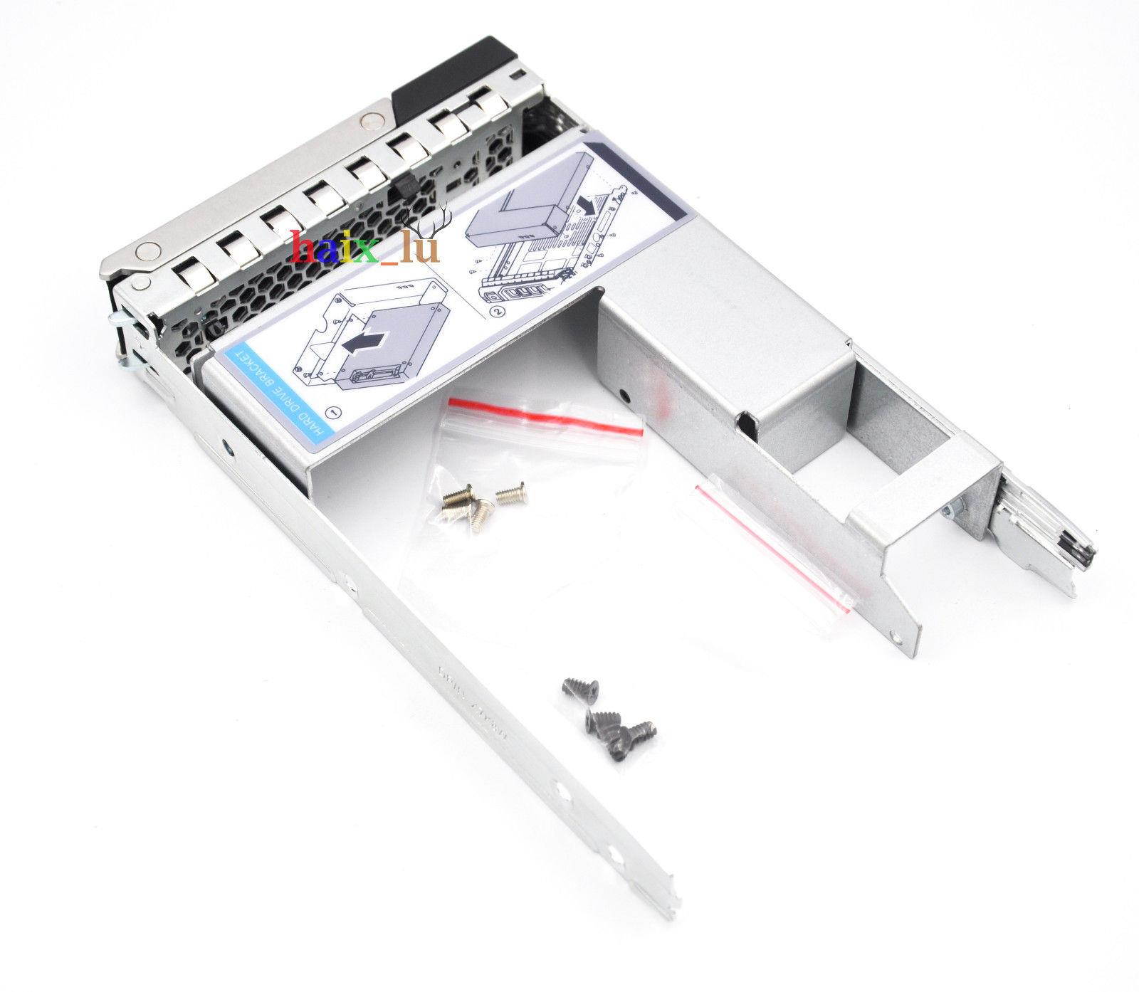 NEW X7K8W +9w8c4 2.5" to 3.5" adapter HDD TRAY for Dell R740 R740xd R940 R640