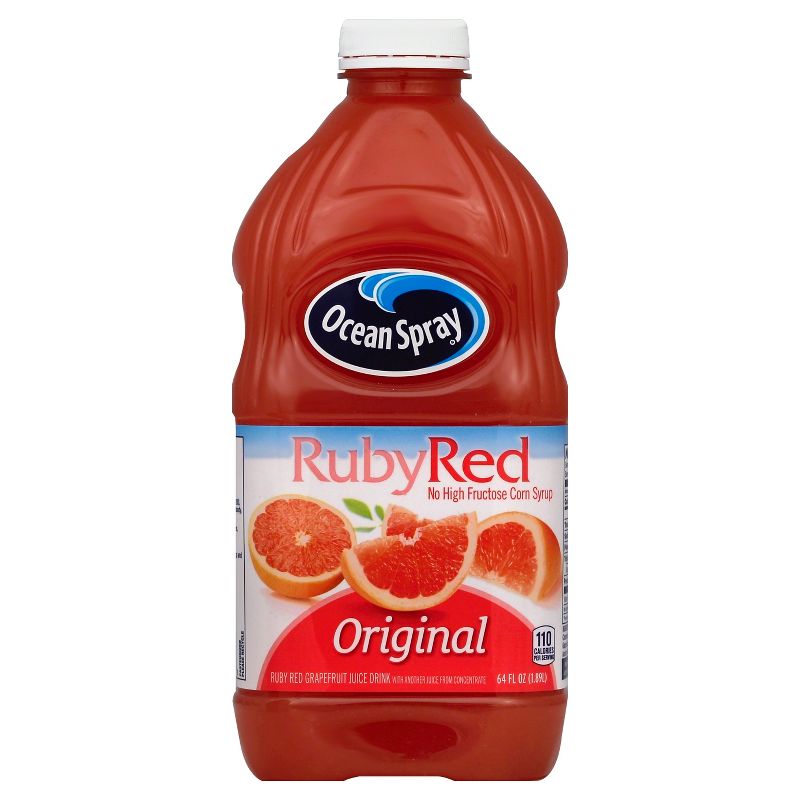 Ocean Spray Ruby Red Juice - 64 fl oz Bottle