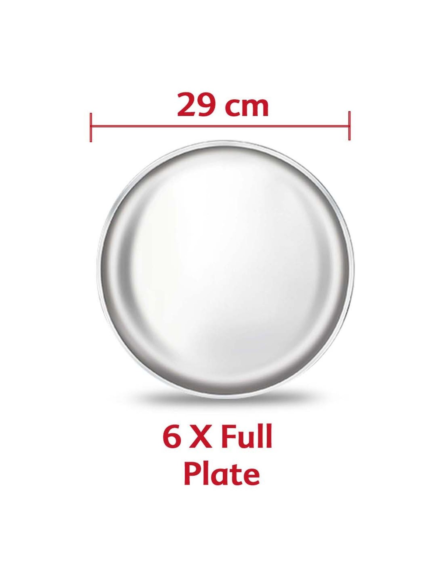 JUDGE Silver Stainless Steel Dinner Set