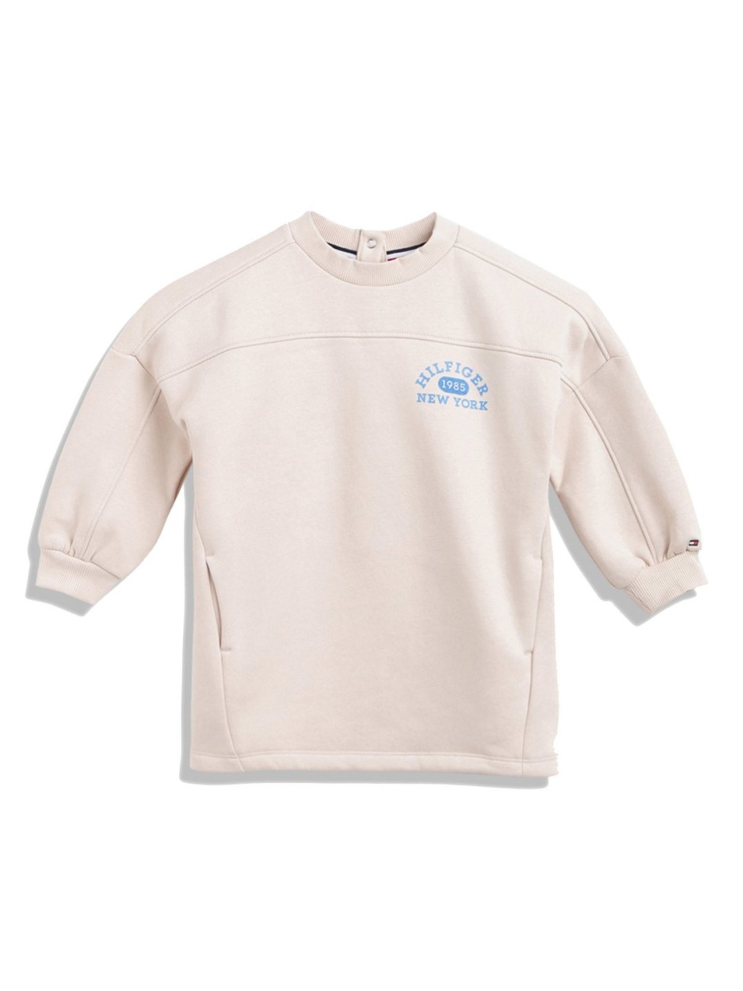 Tommy Hilfiger Kids Beige Regular Fit Dress