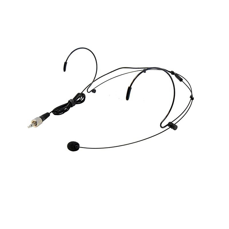 tm ACC6540H02B Professional Miniature Condenser Headset Microphone Black