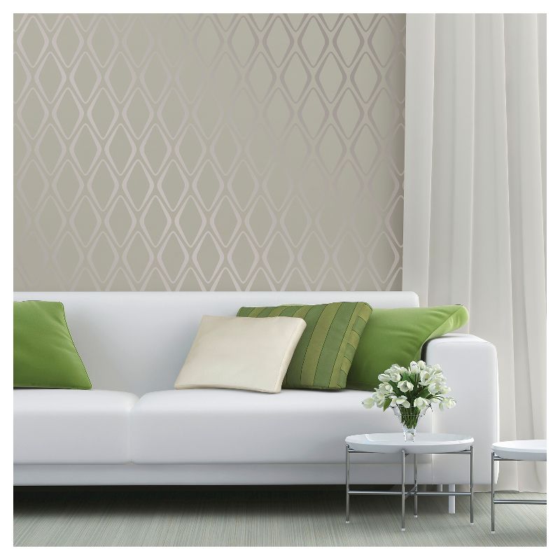 Devine Color Diamond Peel & Stick Wallpaper