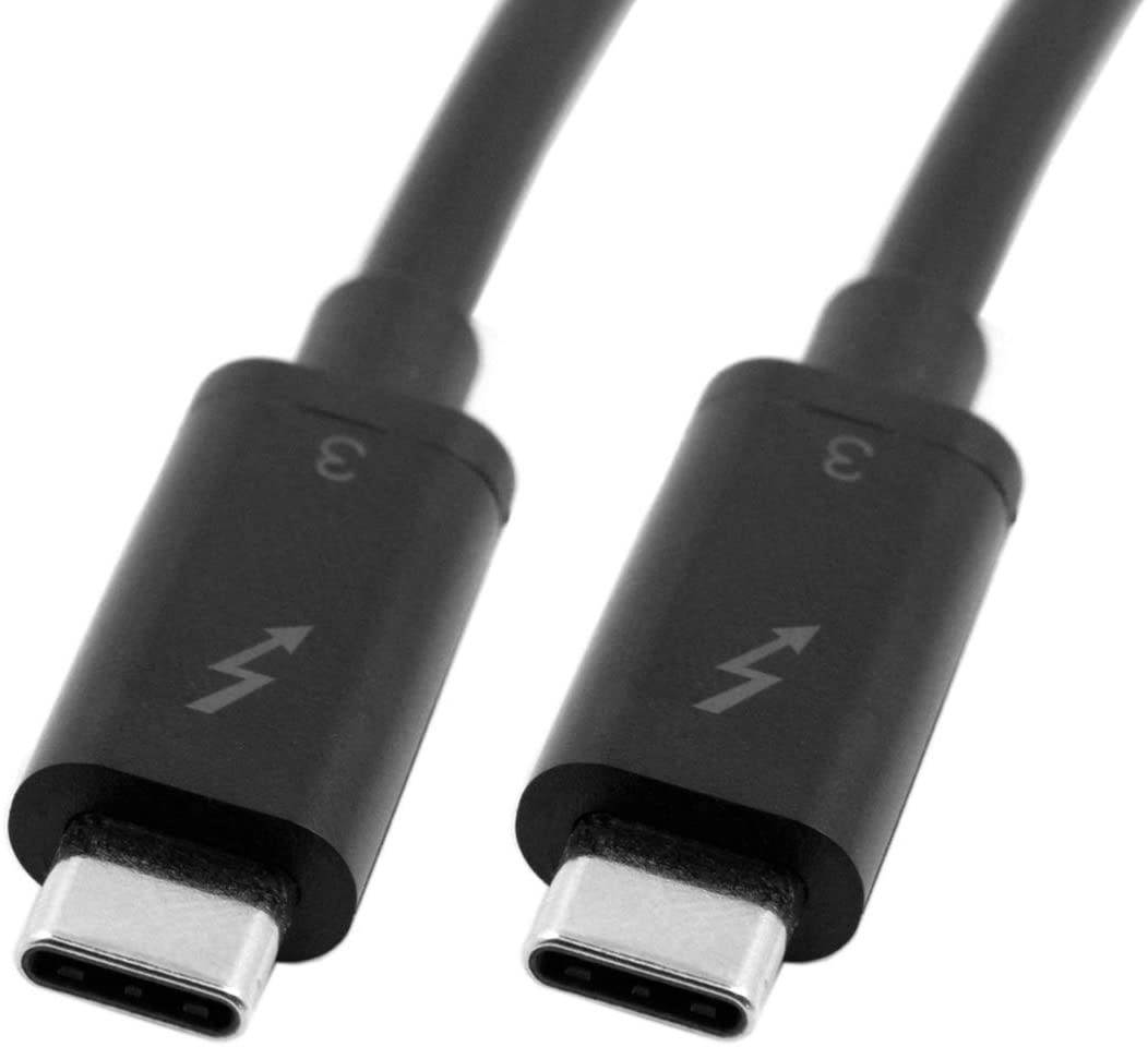 FVH Thunderbolt 2 Port Male to Male Video Data Cable for MacBook & SSD & Displays TB-004-WH