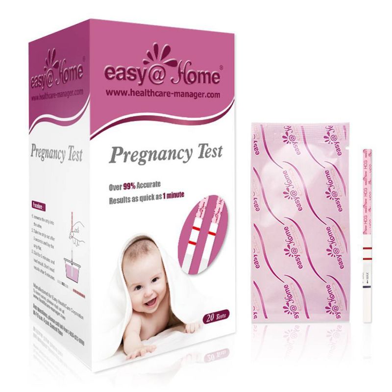 easy@Home Pregnancy Test Strips - 20ct