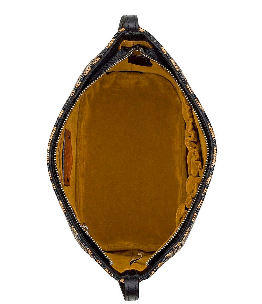 Patricia Nash Seasonal Collection Tomassa Straw Crossbody Bag