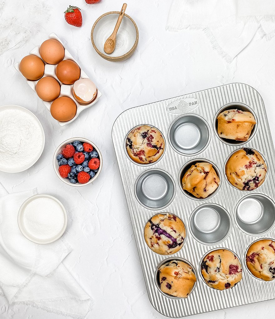 USA Pan Heavy Duty 12- Cup Muffin Pan