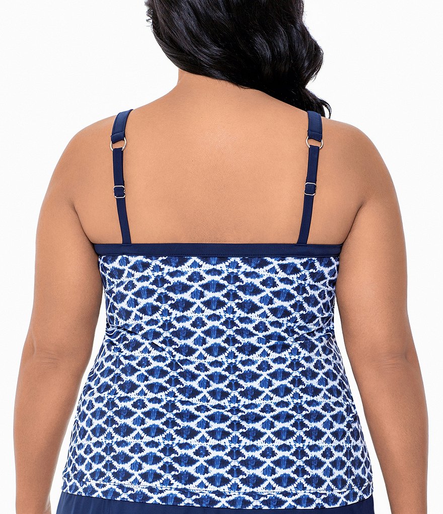 Miraclesuit Plus Size Solid Skirted Swim Bottom