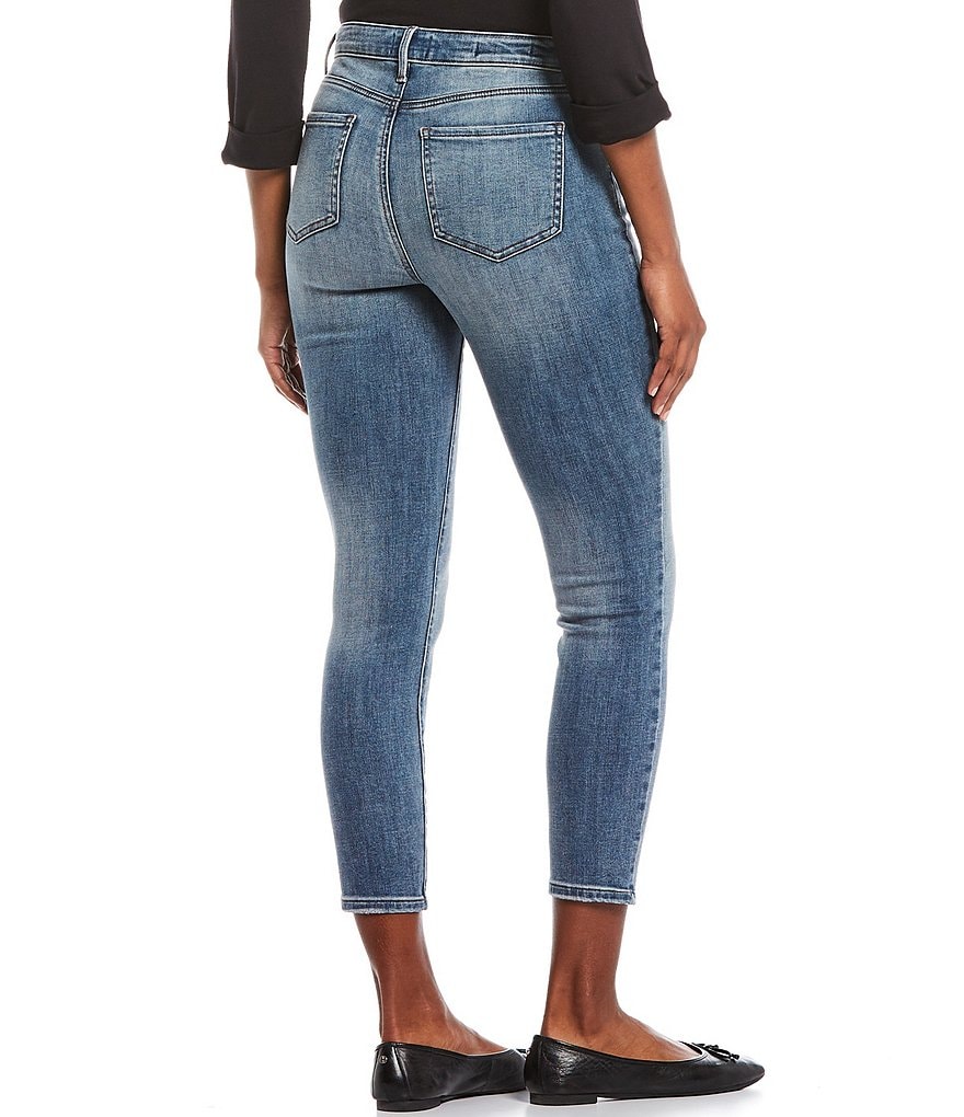 NYDJ Ami High Rise Exposed Button Fly Skinny Jeans