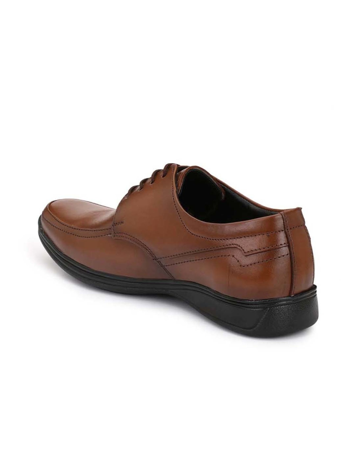 Eego Italy Men's Brown Derby Shoes
