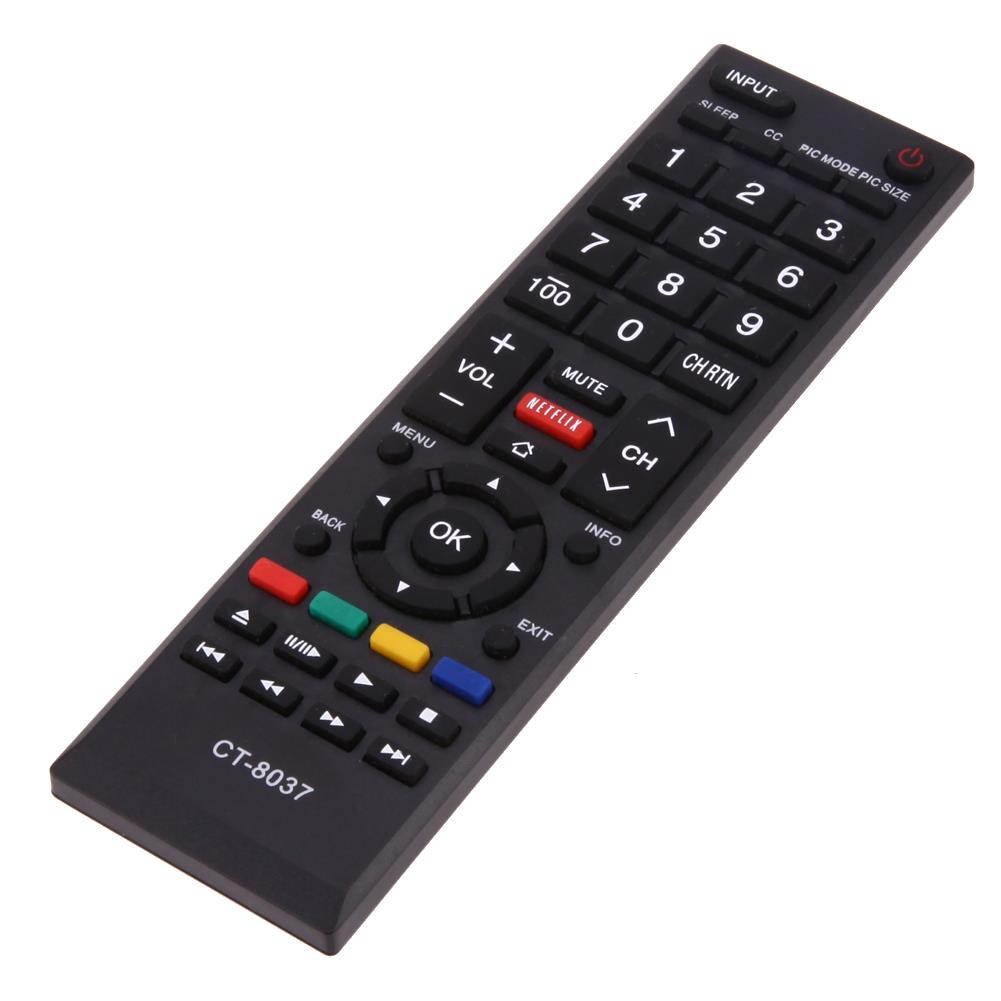 TV Remote Control for Toshiba CT-8037 F 40L3400 50L3400U 58L5400 58L5400U 58L5400UC 65L5400 65L5400U 65L5400UC