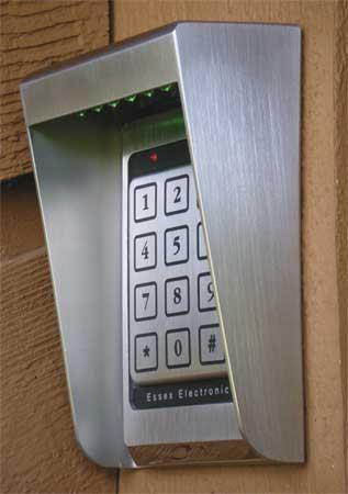 Illuminated keypad Housing, SS