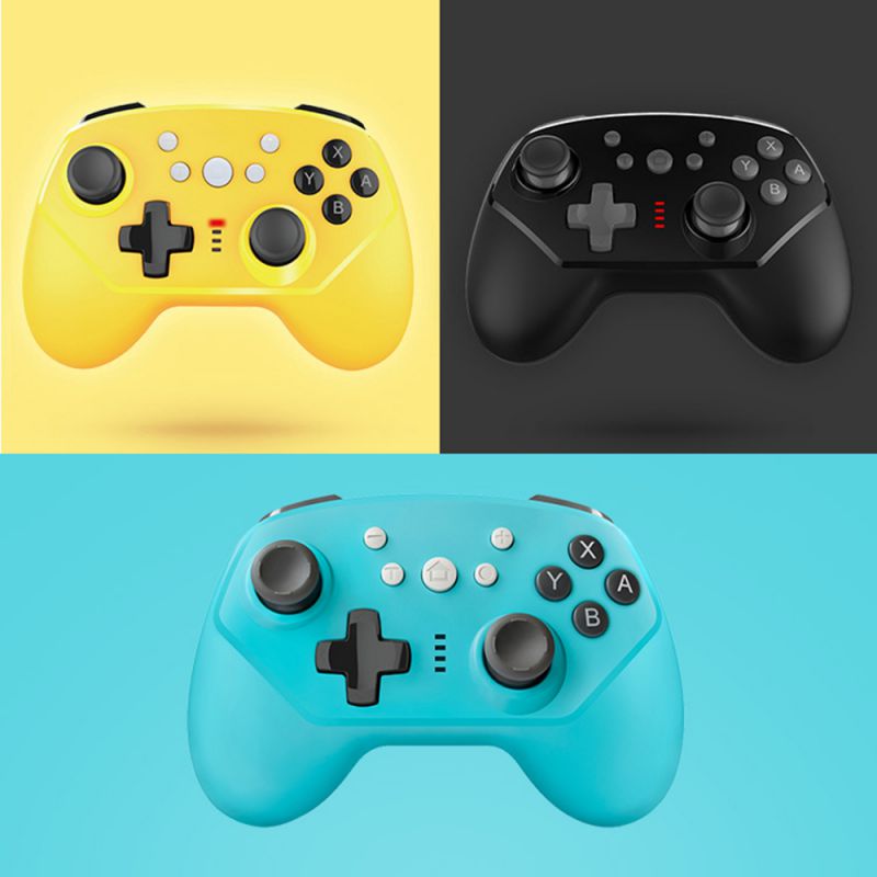 Madeng Bluetooth Wireless gamepad for Nintend Switch Pro Controller Gamepads With Axis & Vibration Mando Pro Switch Lite Joystick