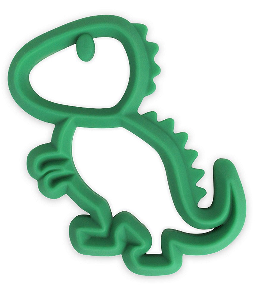 Itzy Ritzy Chew Crew Silicone Baby Teether - Dino