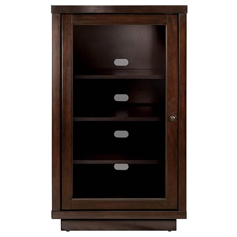Audio/Video Component Cabinet, Dark Espresso