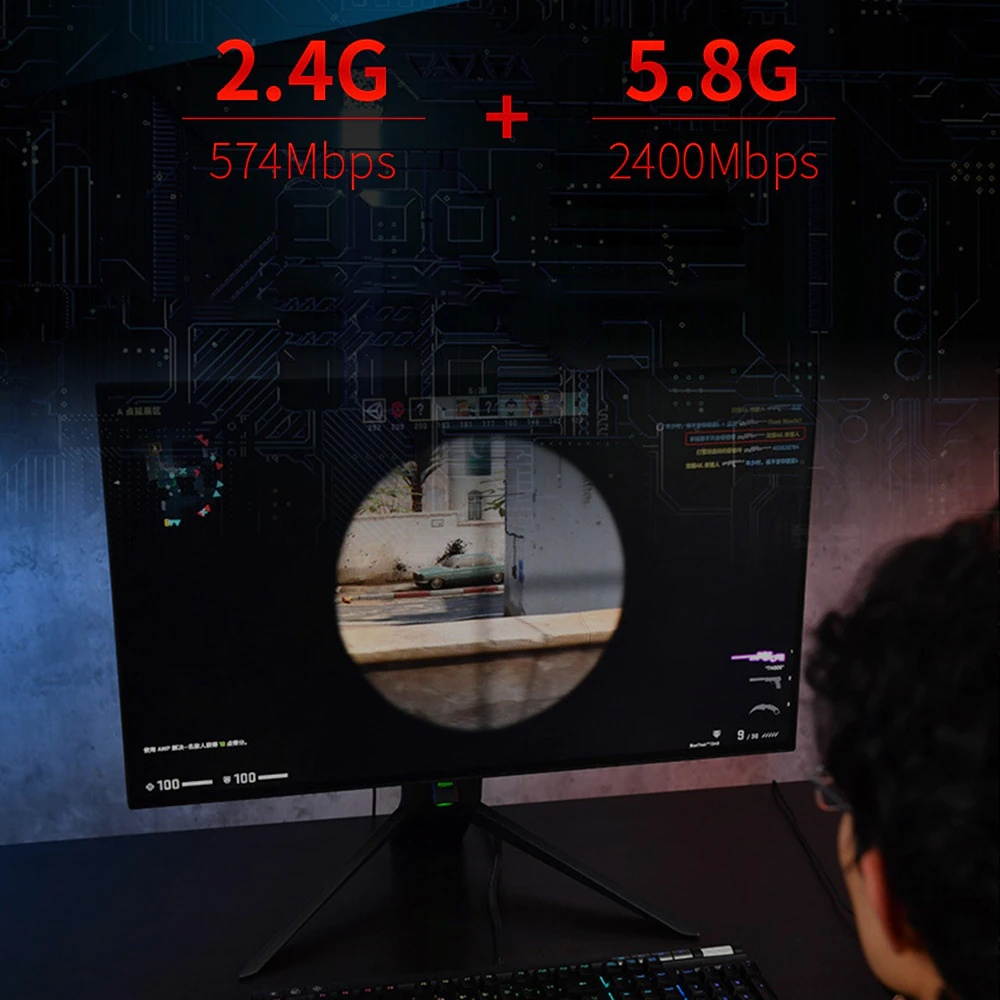 3000Mbps WiFi 6 PCI-E Network Card 802.11AX/AC Dual Band 2.4G/5GHz Wireless for Intel AX 200 PCI Express WiFi Bluetooth Adapter