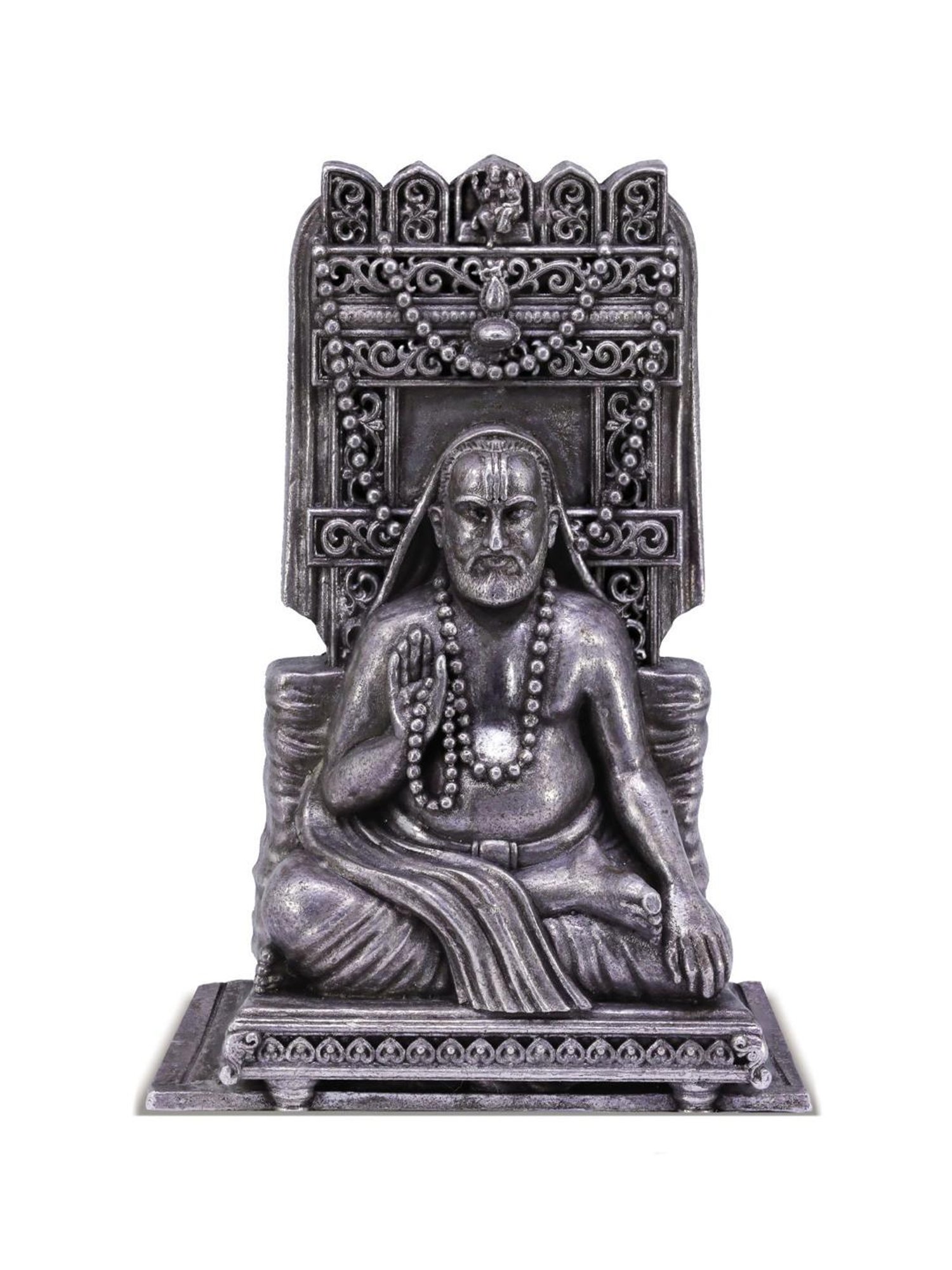 Sri Jagdamba Pearls 0.8 Silver Vishnu Idol