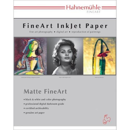 Hahnemuhle 8.5 x 11" Matte FineArt Photo Rag Paper (25 Sheets)