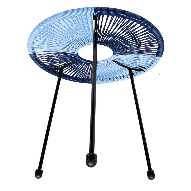 3pc Outdoor Conversation Set - Blue - TK Classics