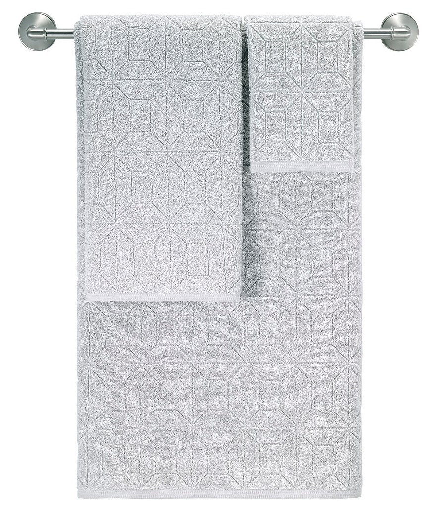 Jonathan Adler Sorrento Sculpted Turkish Cotton Bath Towels