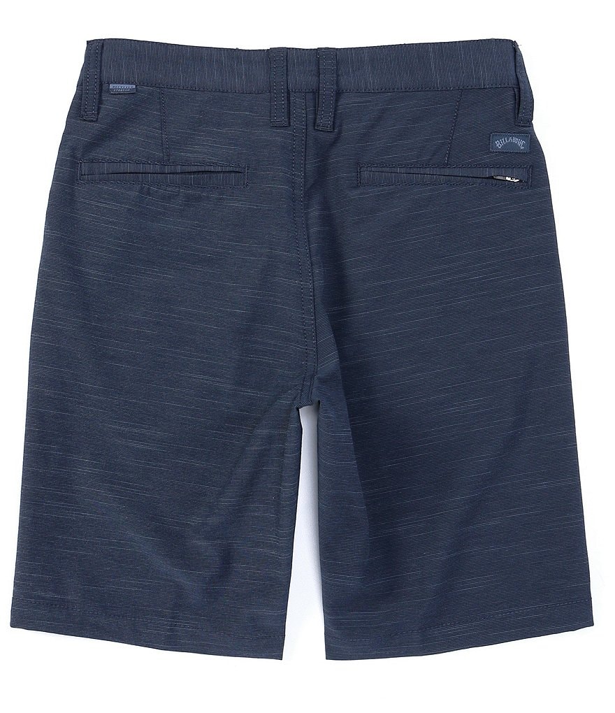 Billabong Big Boys 8-20 Crossfire Slub Textured Submersible Walkshorts