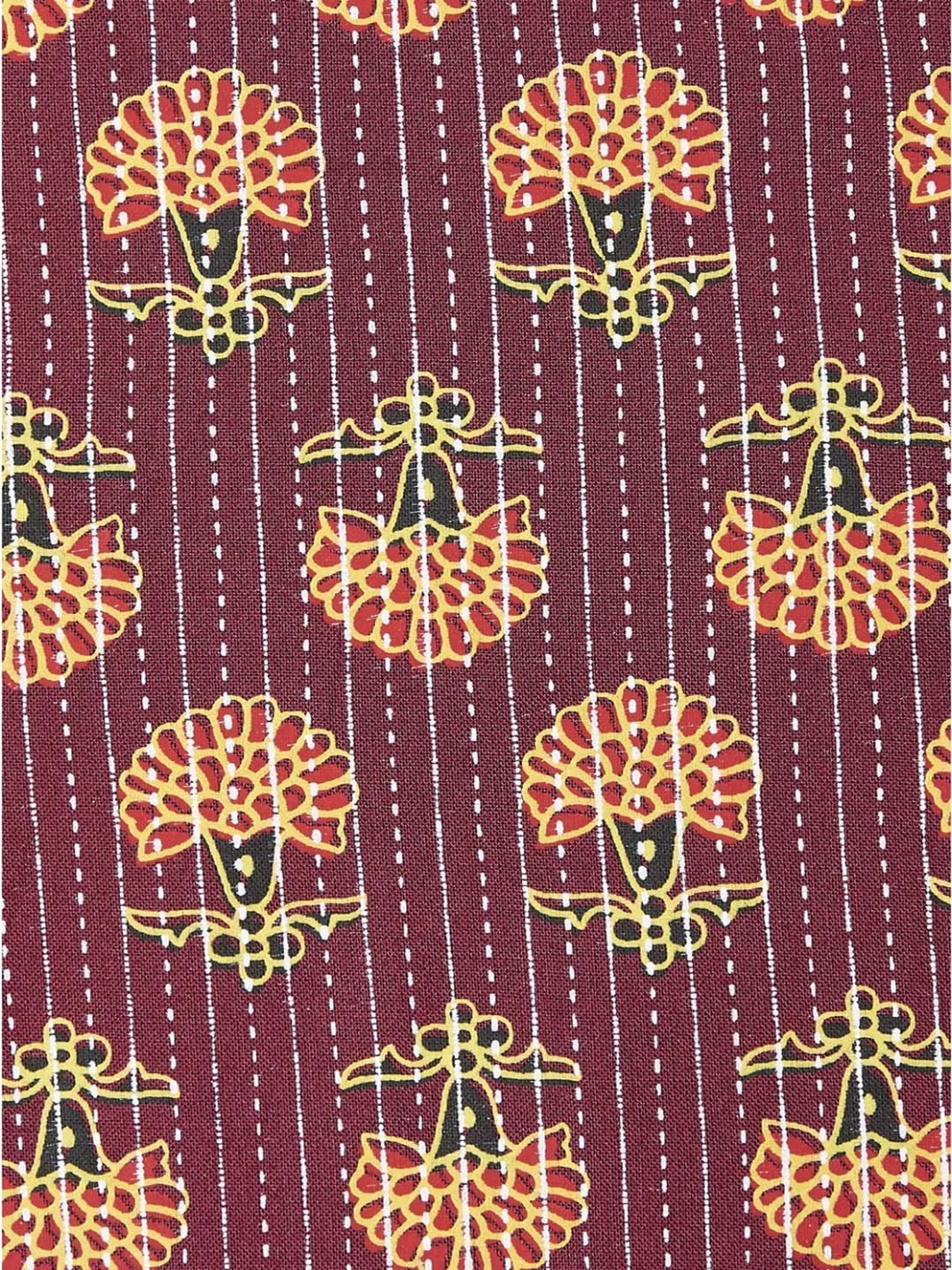 Rangmanch by Pantaloons Purple Floral Print Kurta Palazzo Set