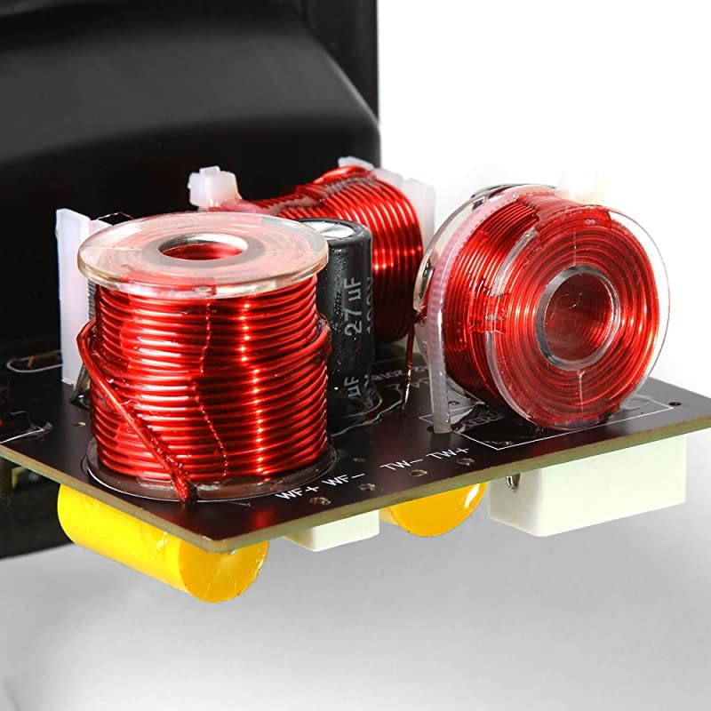 RB42C Center Channel Bookshelf Speaker with 4Inch Woofers and Silk Tweeter Dark Walnut Each