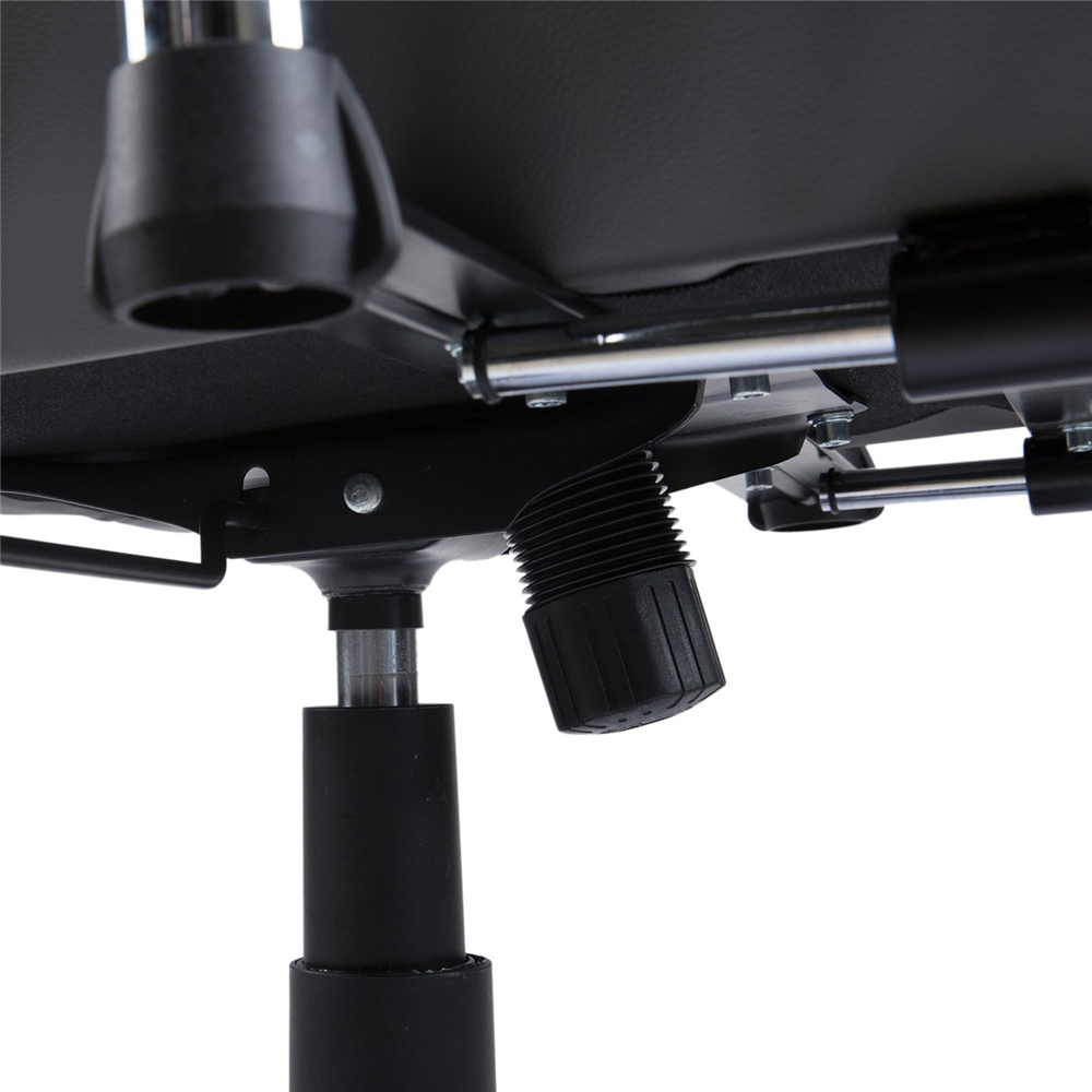 KILLABEE Big and Tall 350lb Massage Gaming Chair Metal Base - Adjustable Massage Lumbar Cushion, Retractable Footrest High Back Ergonomic Leather Racing Computer Desk Executive Office Chair(Blue)