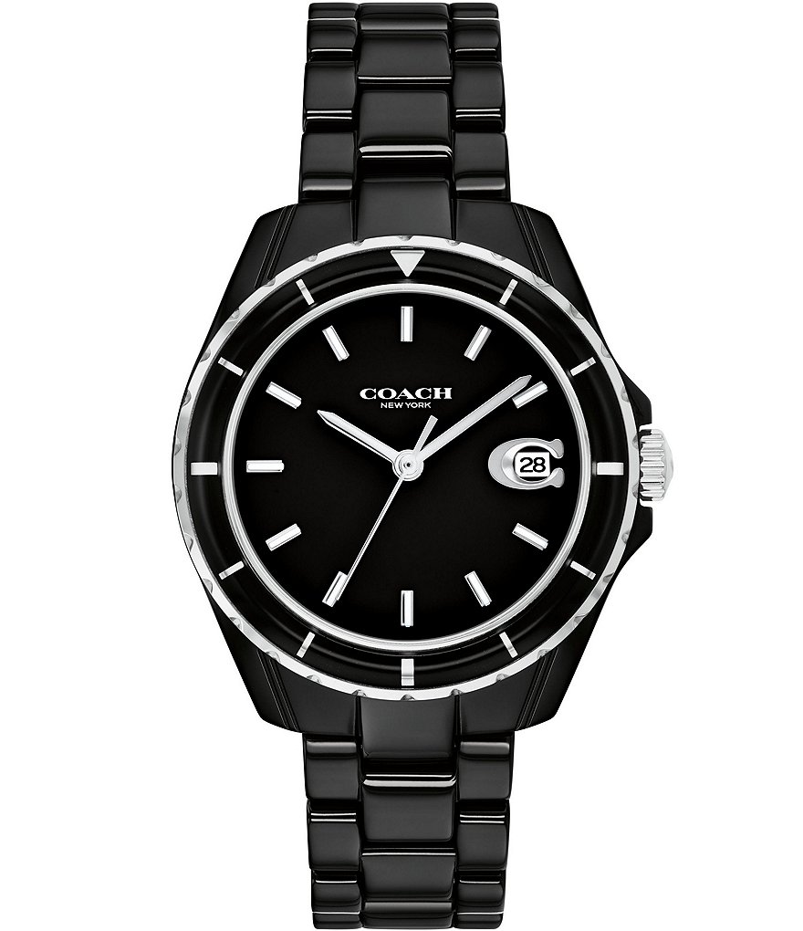 COACH Preston Ceramic Bracelet Watch