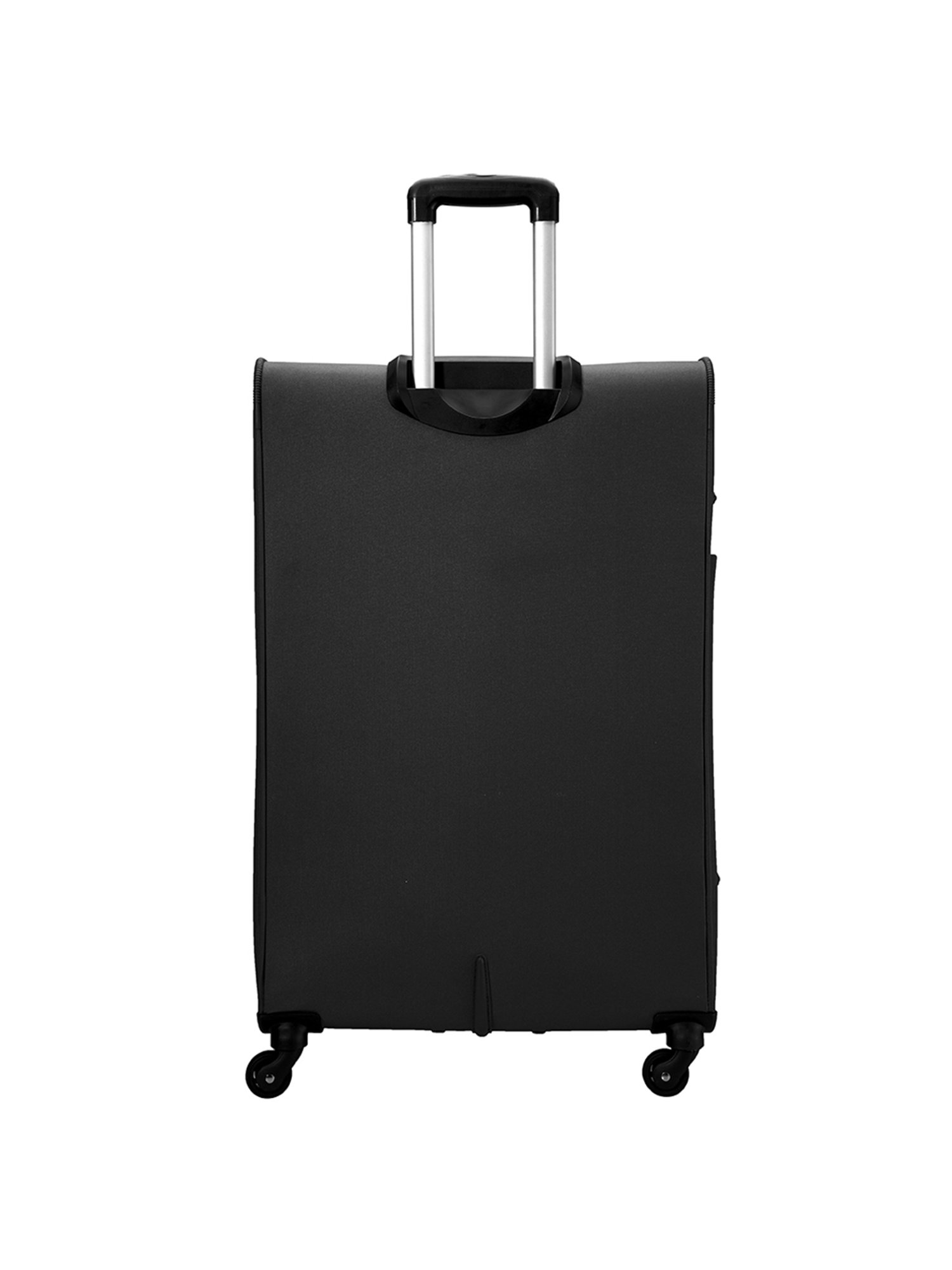 Carriall Black 4 Wheel Large Soft Cabin Trolley Set of 3 - 78 cm