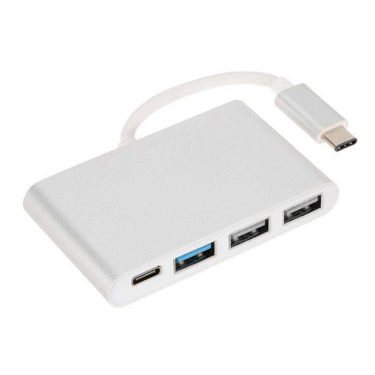 USB-C USB 3.1 Multiple 3 Ports Hub With PD Power Charge For PC Laptop