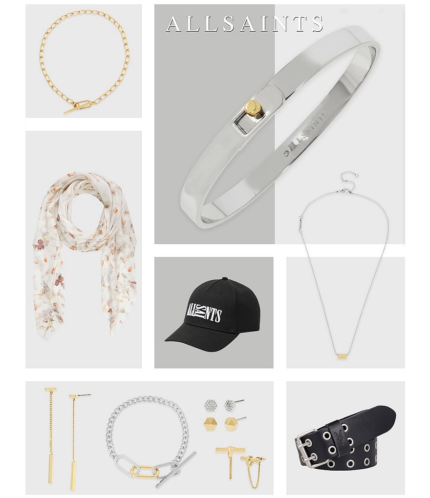 AllSaints Link Toggle Bracelet