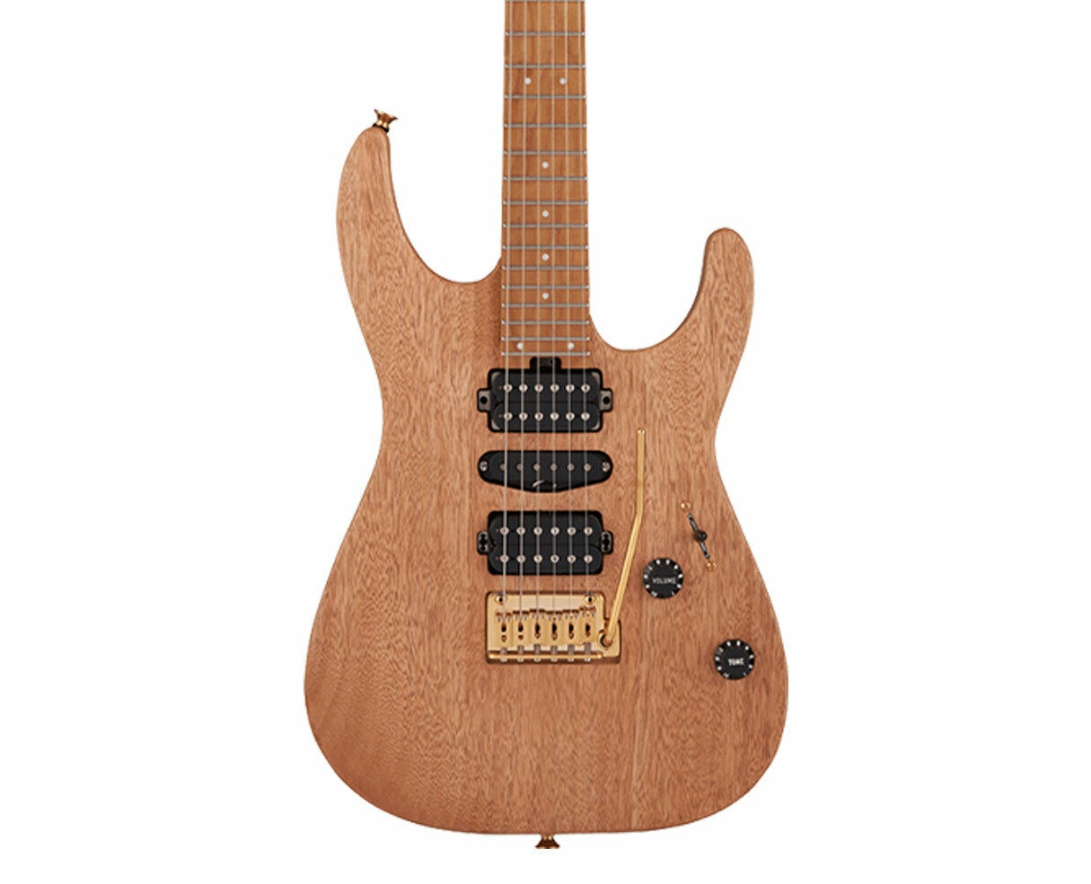 Charvel Pro-Mod DK24 HSH 2PT CM Mahogany Caramelized Maple FB Natural