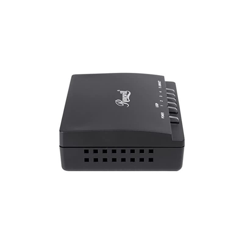 5 Port Gigabit Network Switch Ethernet switch Desktop Switch with 9K Jumbo frame and silent operation for home and small business users RC409LXv2
