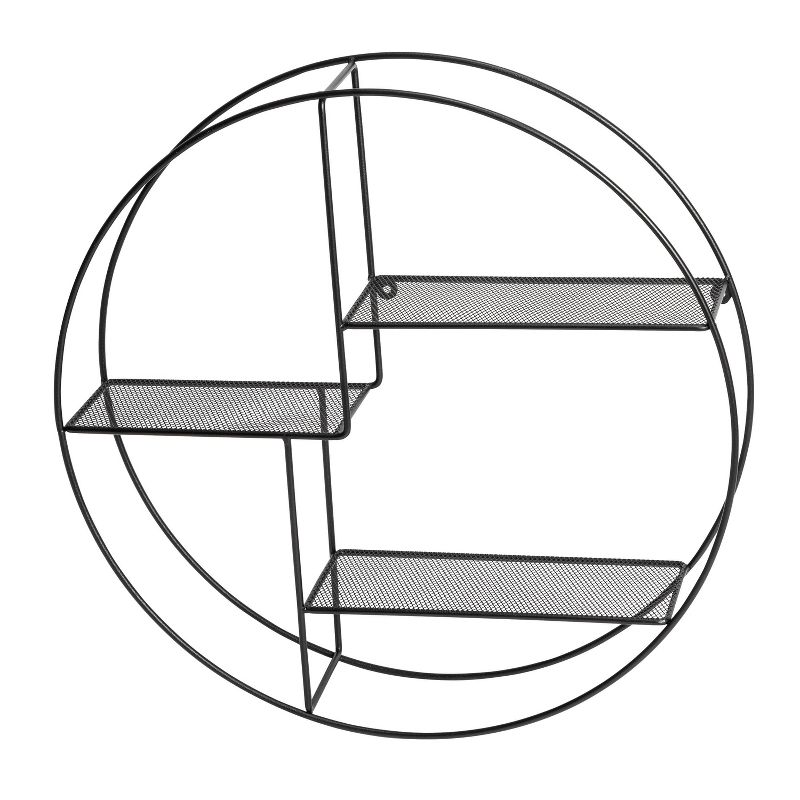 Honey-Can-Do Wall Mounted Circle Shelf