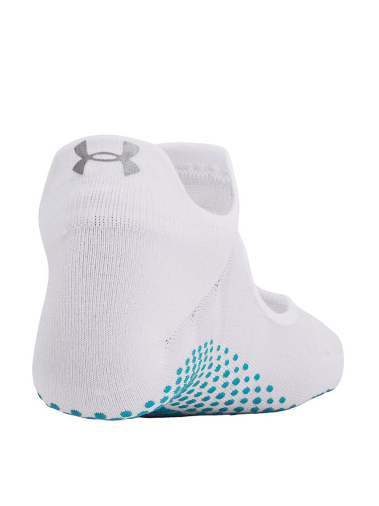 Under Armour Breathe Balance Grey Polyester Medium Socks