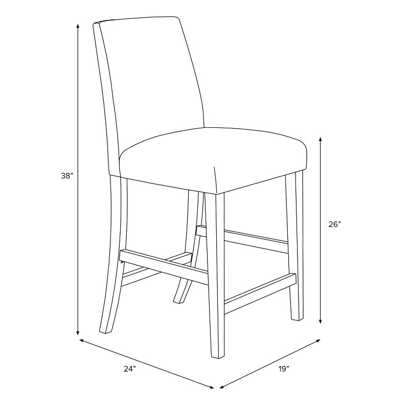 26" Counter Height Barstool Triangle - Project 62™