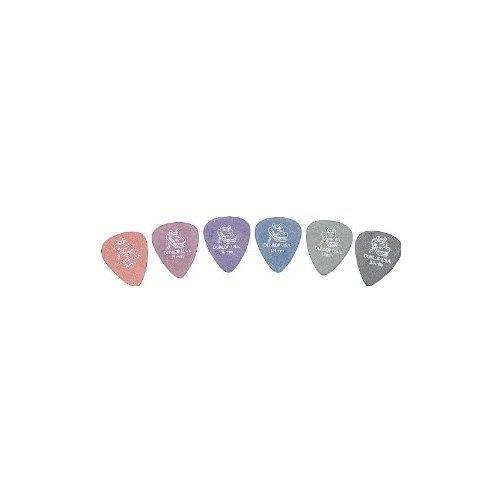 Dunlop Gator Grip Guitar Picks - 2.00mm - Black - 12 Pack
