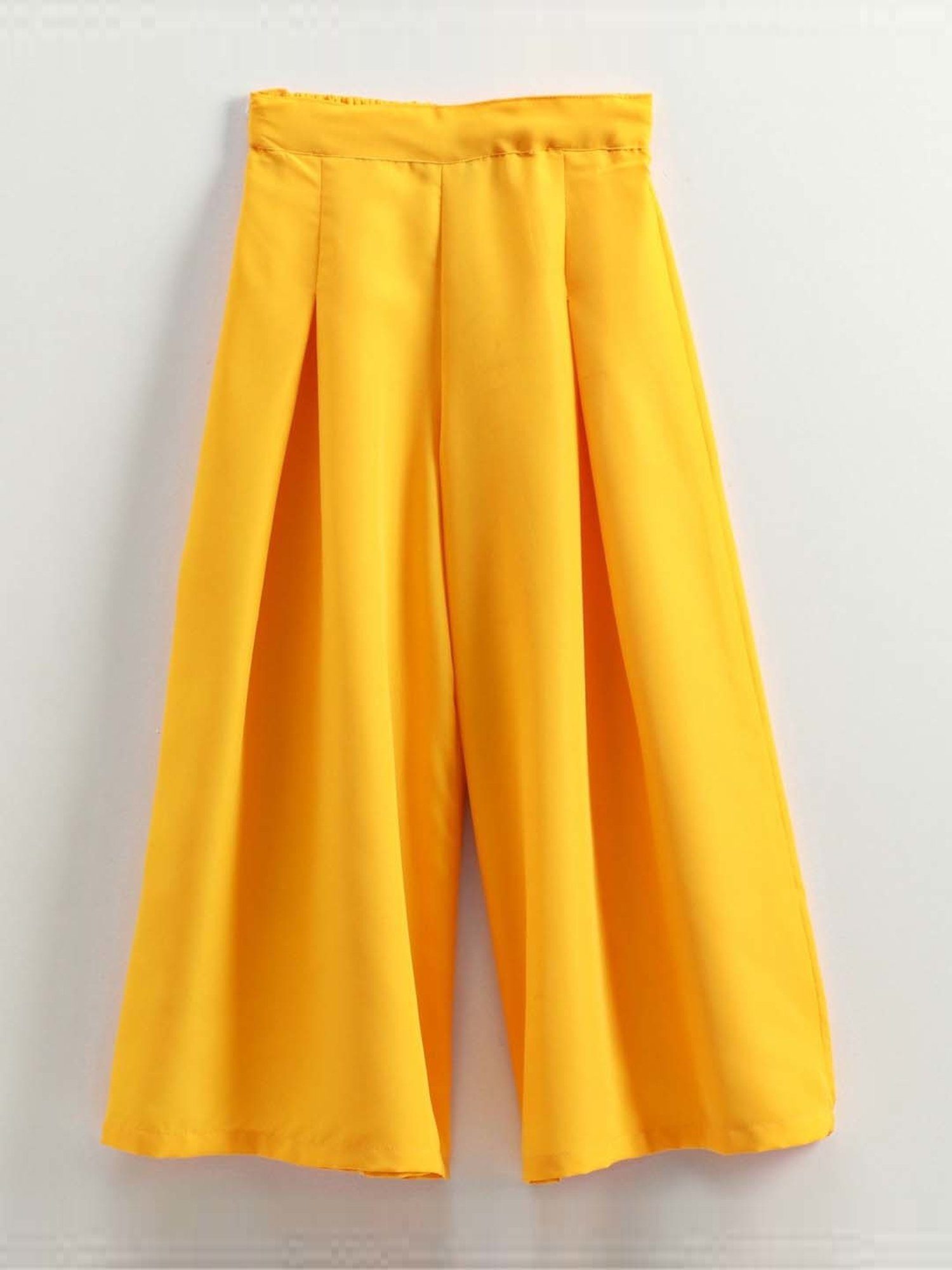 TWISHA Kids Coral & Yellow Printed Top Set