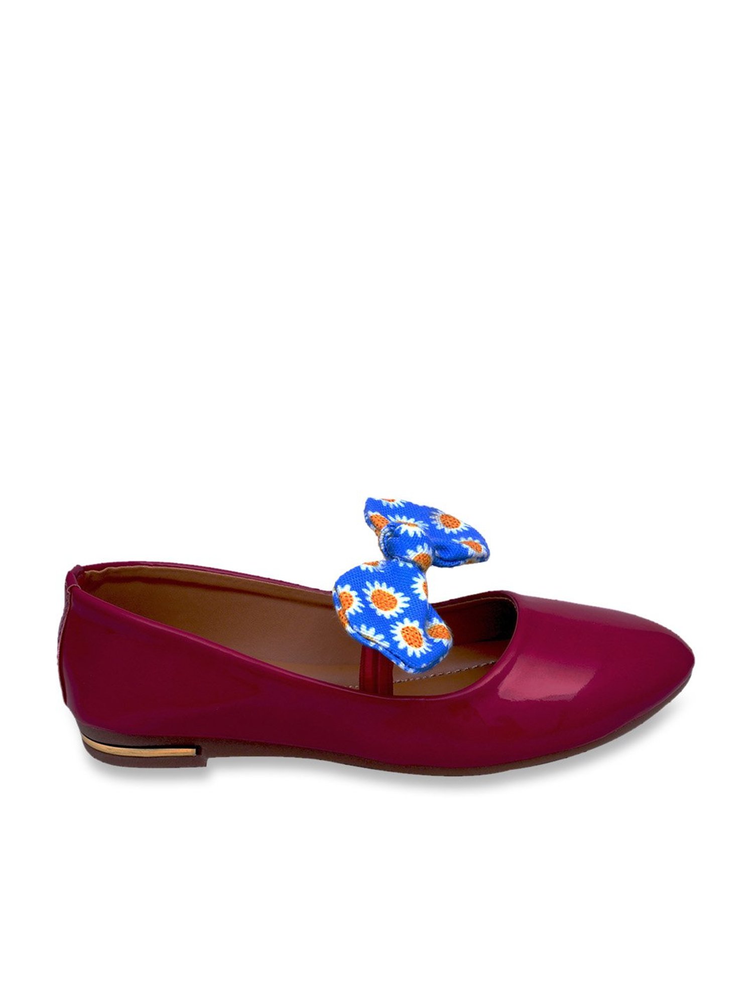 D'chica Kids Boho Princess Fuchsia Mary Jane Shoes