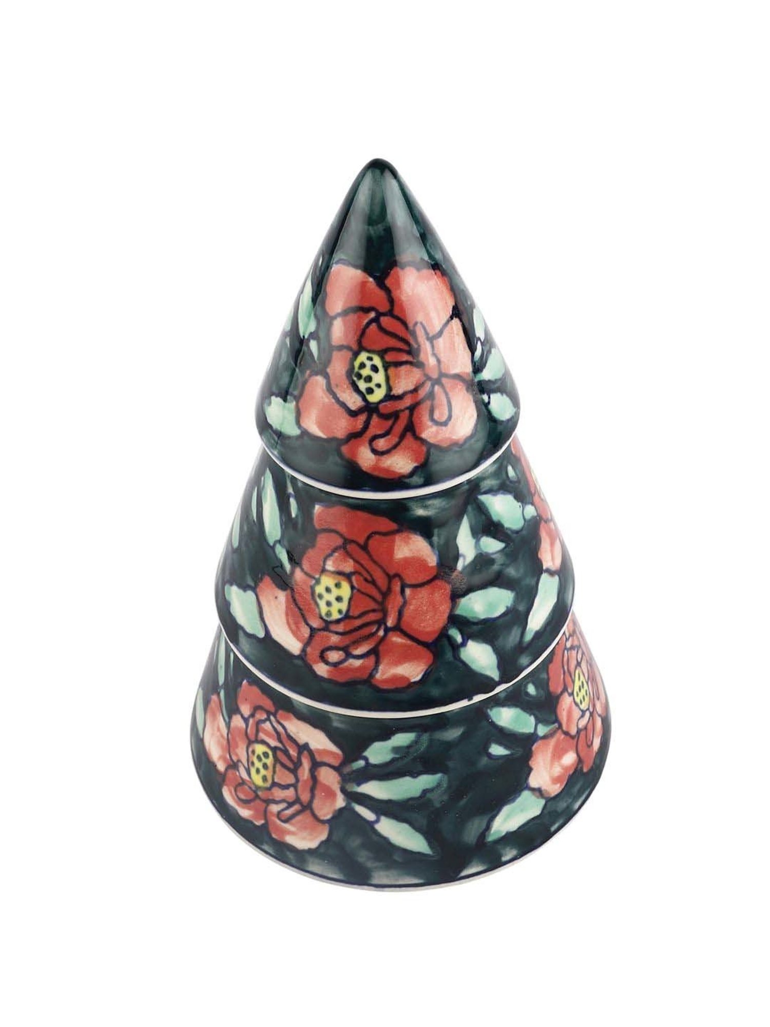 eCraftIndia Golden Handcrafted Engraved Palm Buddha Decorative Showpiece